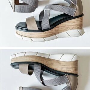 Sorel Joanie III Sport Strap Platform Wedge Sandal